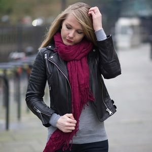 Zara Faux Leather Jacket